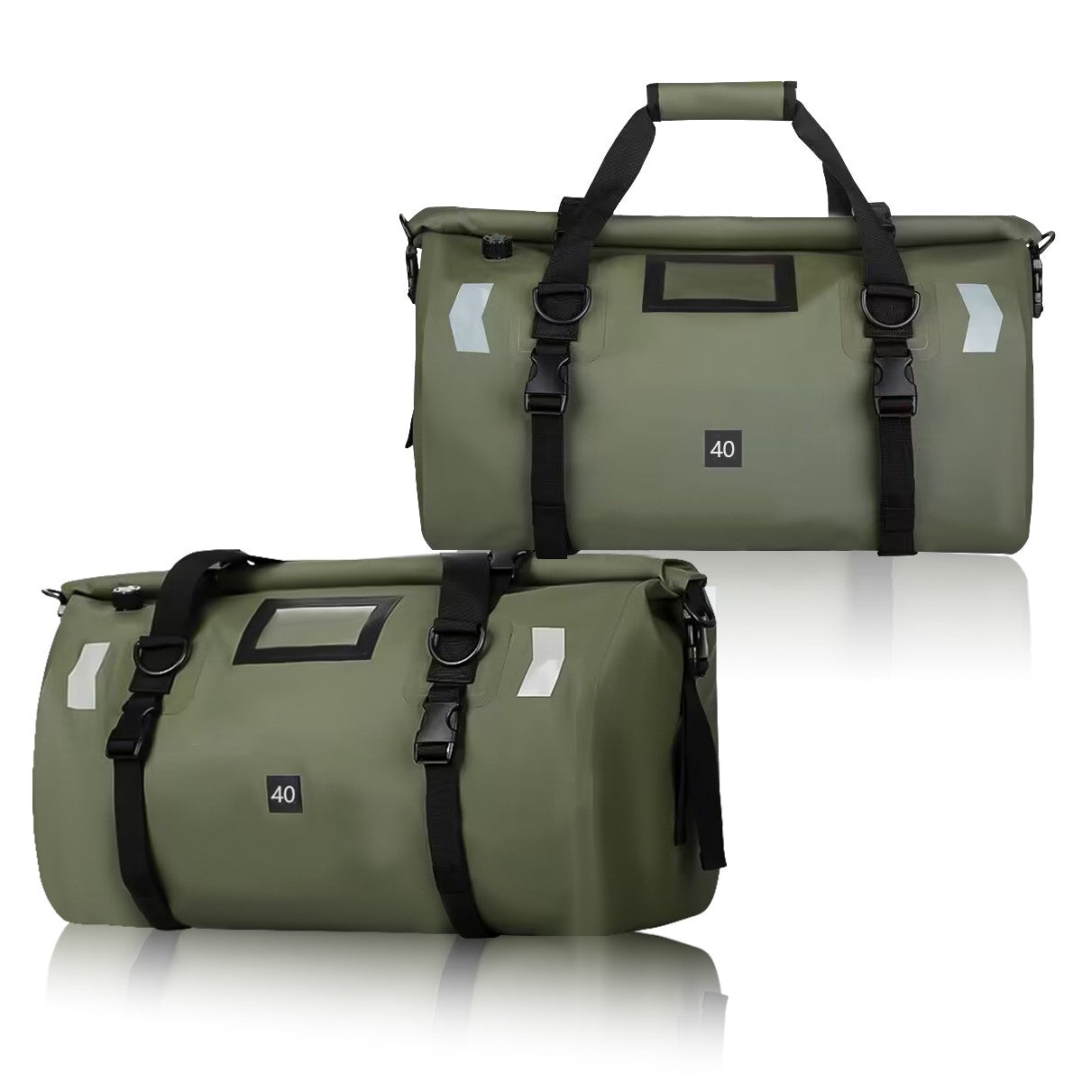 Universal Motorcycle Waterproof Tail Bags Back Seat Bags Cycling Camping Travel Bag Motorbike Scooter Sport Luggage Pack 66L 40L