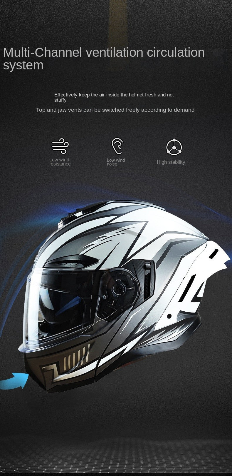 Flip up Motorcycle Helmet With Bluetooth Dual lens off-road Racing helmet Cascos para moto Motorbike Helmet DOT Approved For BMW
