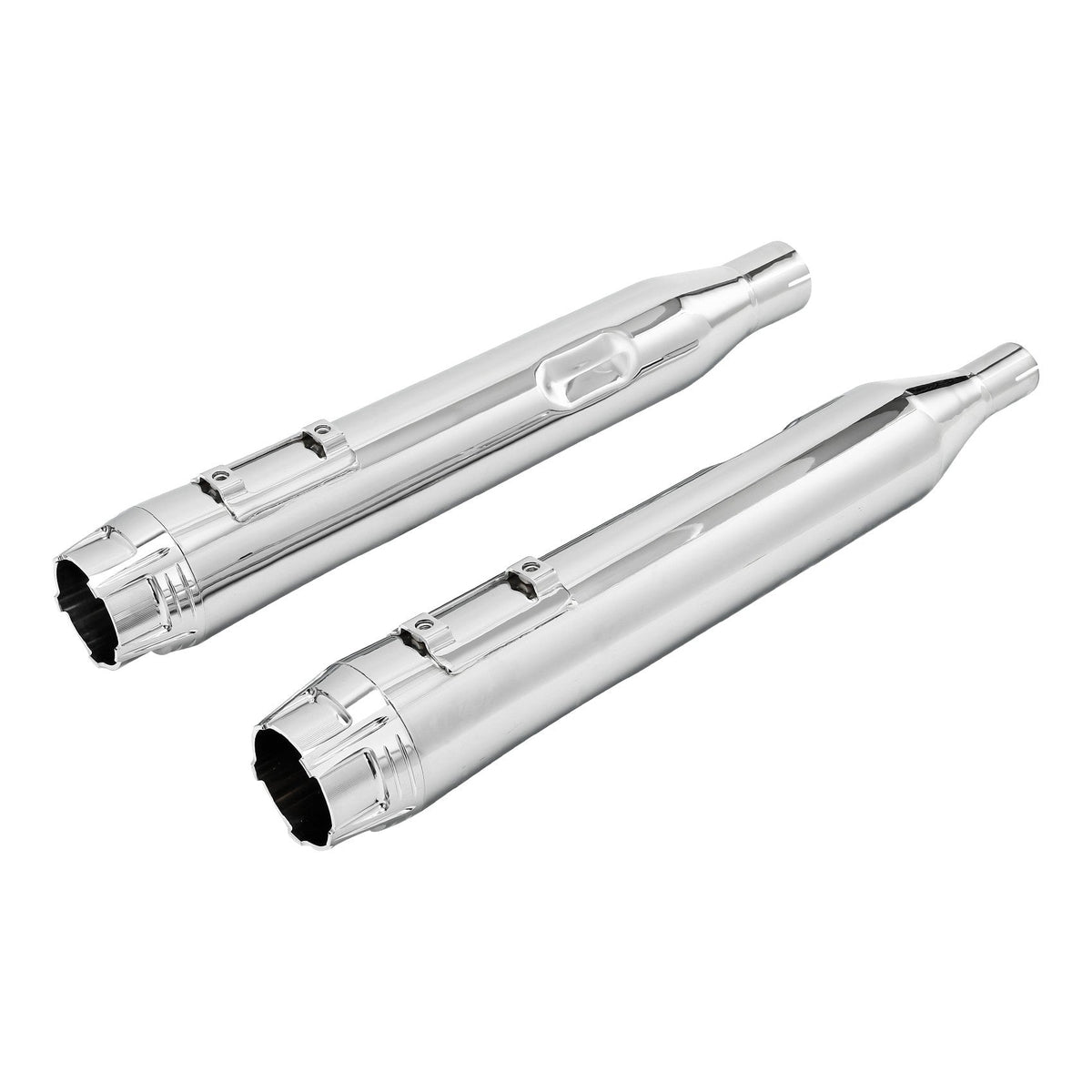 Motorcycle Slip On Mufflers Exhaust Pipes For Harley Street Glide Road King Electra Glide Ultra Limited FLTRX 2017-2022 2021 18