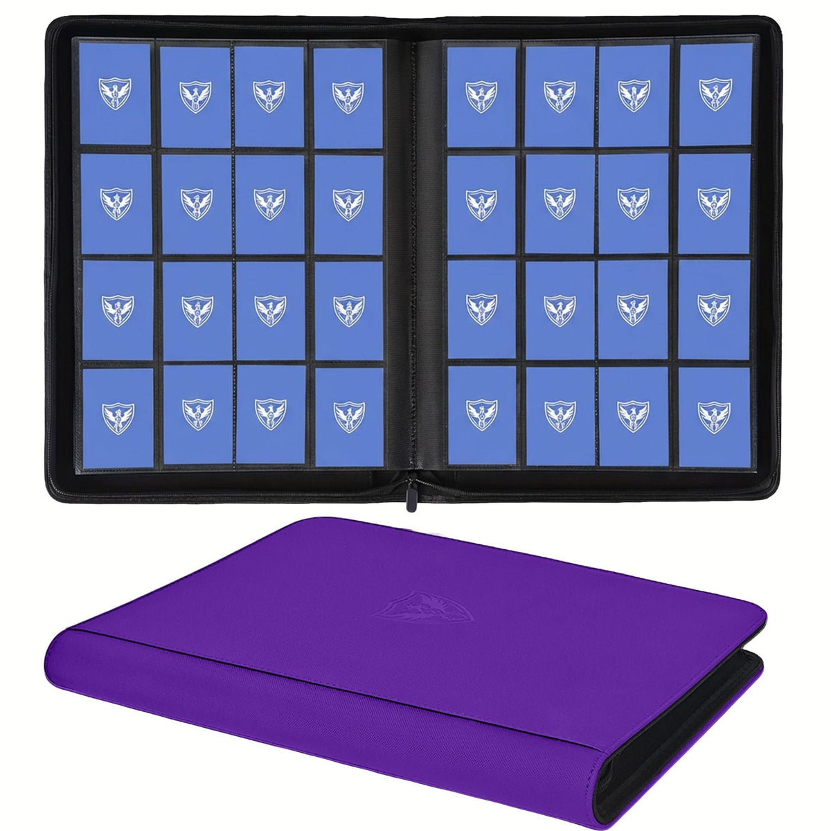 Trading Card Binder, Premium Card Binder, 1024-Pocket Trading Card Binder, Premium 16-Pocket Card Holder Folder, Side-Loading Card Album Suitable for Yu-Gi-Oh!, Magic: the Gathering, Trading Cards, Sports, Compatible with Tcg/Mtg, Card Storage