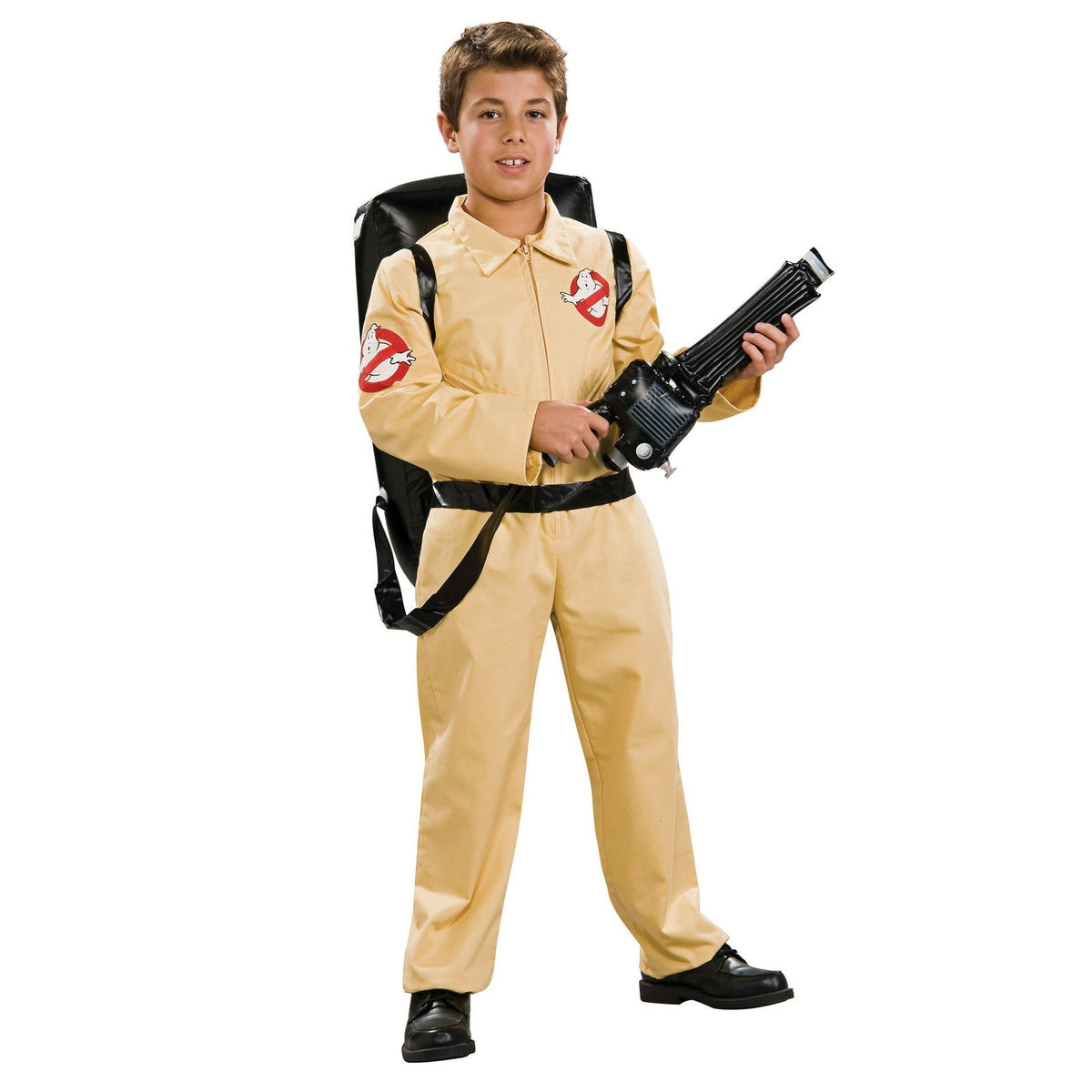 Kids Adult Ghostbusters Costume Cosplay with Proton Pack Men Boys Girls Ghostbusters Jumpsuit Ghost Hunter for Halloween Outfits