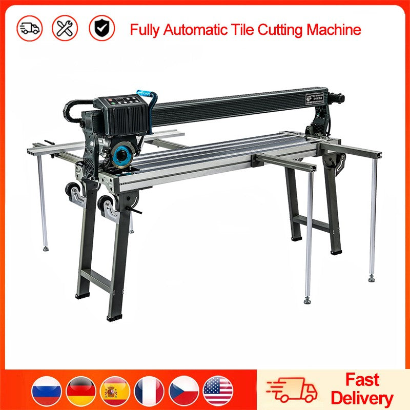 High Quality Fully Automatic Tile Cutting Machine High Power Chamfering Machine Tile Processing Rock Slab Marble Material