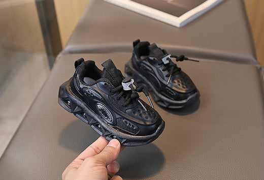 Baby Shoes2025 Spring Autumn New Boys and Girls Light Up Clunky Sneaker Small and Medium-sized Children's Soft Soled Baby Shoes