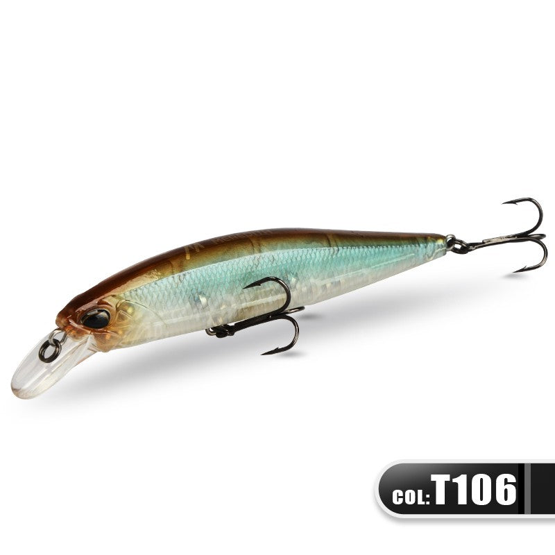 MEREDITH JERK MINNOW 100F 14g Floating Wobbler Fishing Lure 24Color Minnow Lure Hard Bait Quality Professional Depth0.8-1.0m
