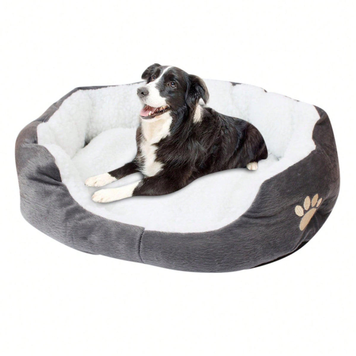 Thickened Warm Lamb Fluffy Pet Bed 50*40CM for Small-Medium Pets