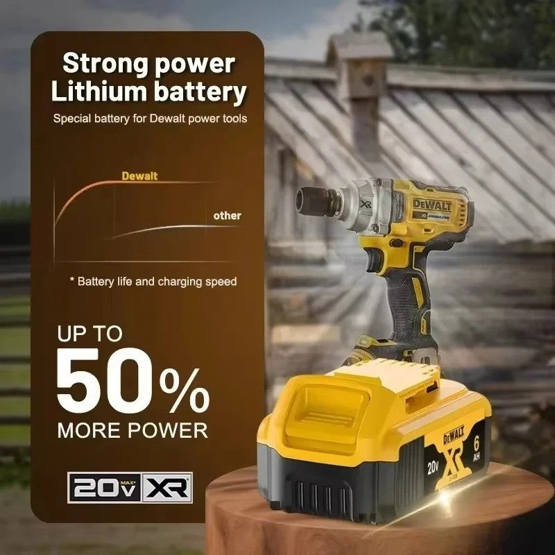 Genuine.DEWALT.DCD805. 20Vbattery +Power Tools Brushless Impact Drill Cordless Electric Screwdriver Multi-Function Hand Drill