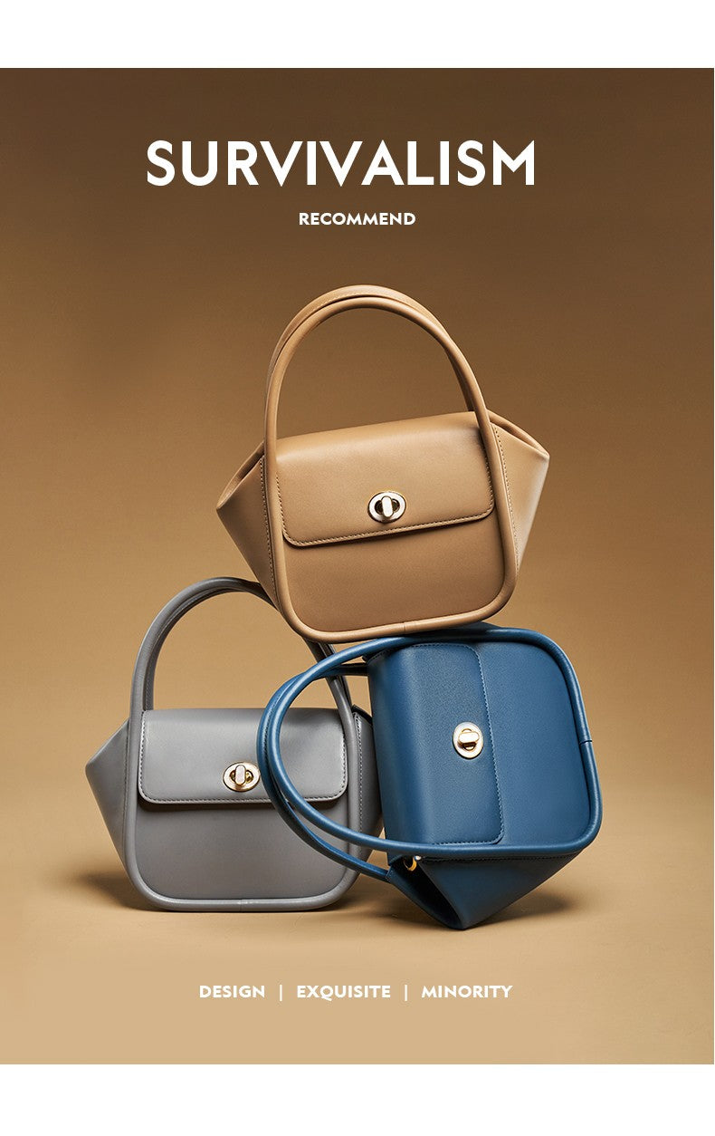 BAFELLI NEW 2025 WOMEN'S HANDBAG WINTER WOOL FASHION BENTO EVENING LEATHER ORIGINAL STYLE LUXURY BRAND PURSE SHOULDER CASUAL
