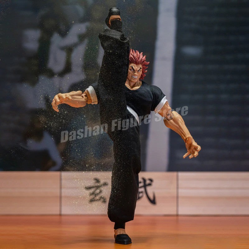 ST Baki Hanma Son Of Ogre Action Figure Hanma Yuujiro Figurine Ko Fighting PVC Collection Anime Yujiro Figures Model Toys Gifts
