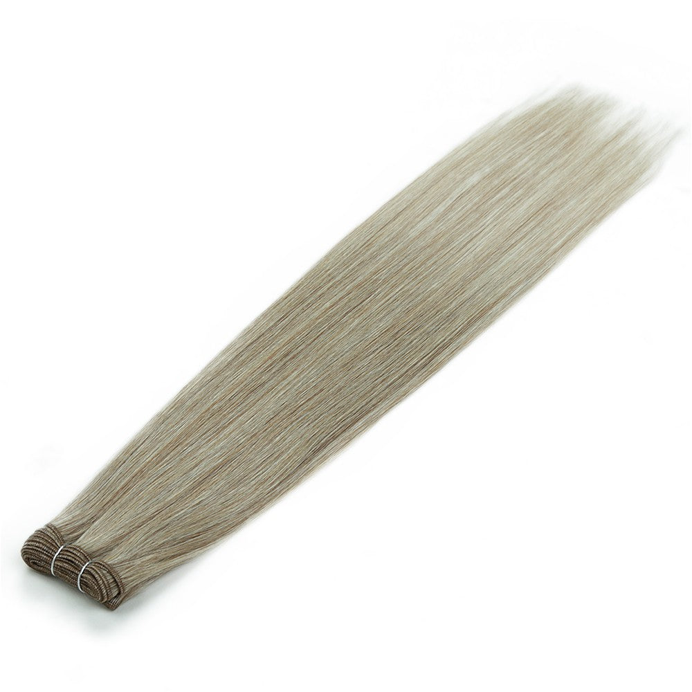 Alibaby Straight Hair Bundles Extensions Smooth Ombre Hair Weaving 26Inch Long Synthetic Straight Hair Bundles Full to End 150g