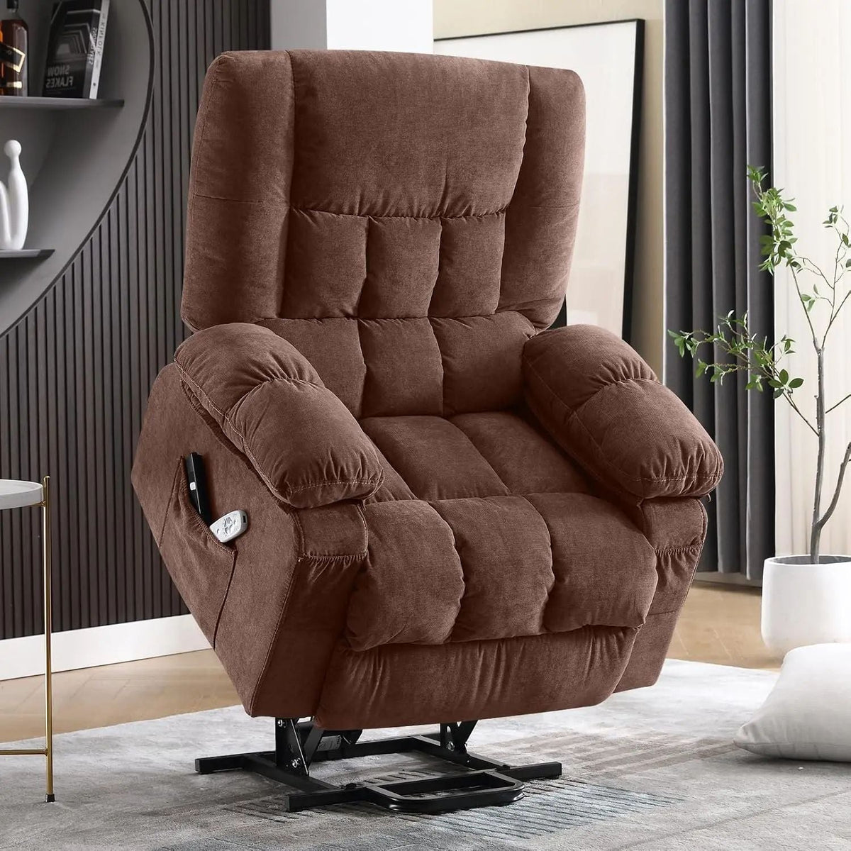 Power Lift Recliner Chair Recliners for Elderly with Heat and Massage Recliner Chair for Living Room with Infinite Position