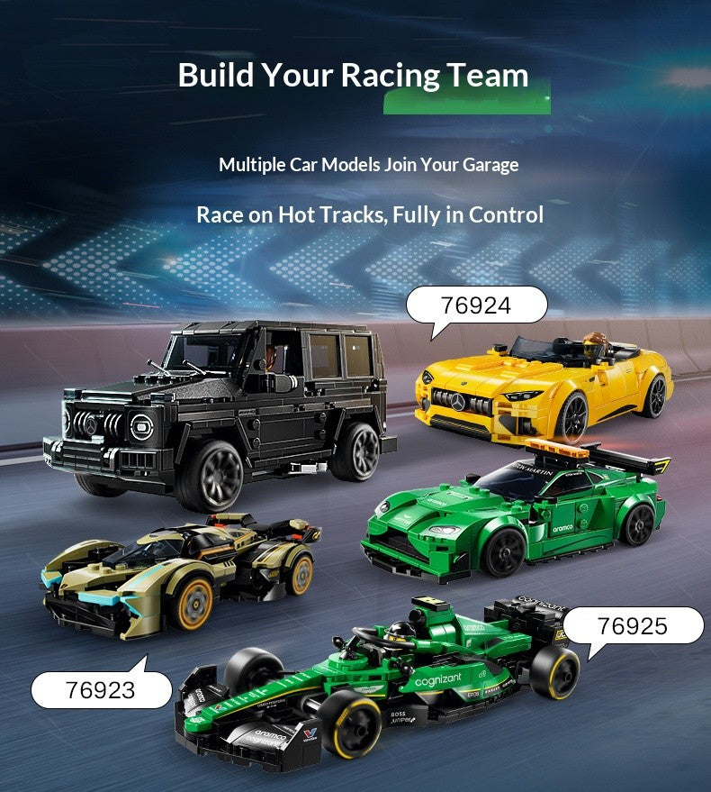 LEGO June new product Speed Champions 76923 Lamborghini V12 sports car building block toys
