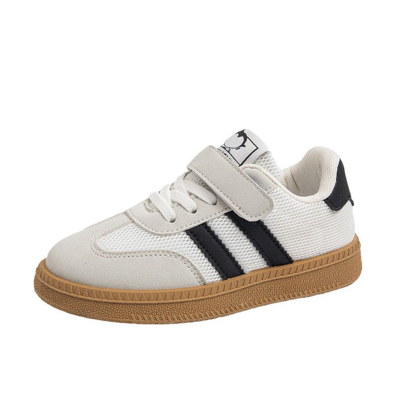 Lightweight Kids Skate Shoes 2025 New Spring Boys Non-slip Sports Footwear Breathable Training Running Fashion Sneakers