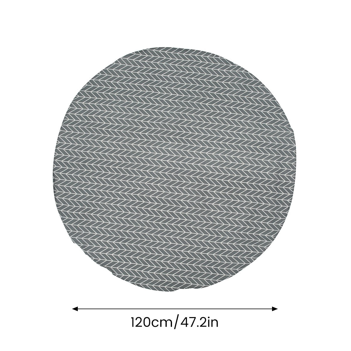 Round Tablecloth Washable Table Cloth Decorative Table Cover Indoor and Outdoor Holiday Home Christmas Party Picnic Dining Room