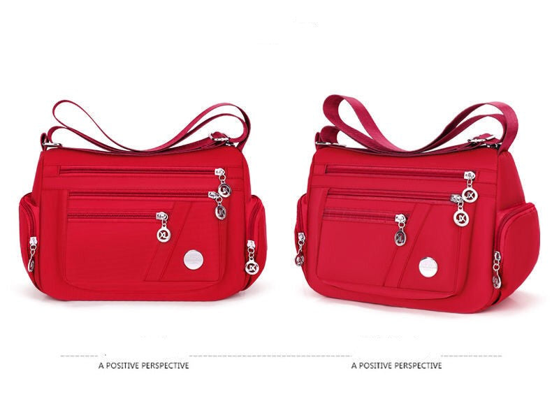 Women Nylon Waterproof Bag Messenger Bags For Lady Crossbody Large Capacity Travel Shoulder Bag Casual Handbags High Quality
