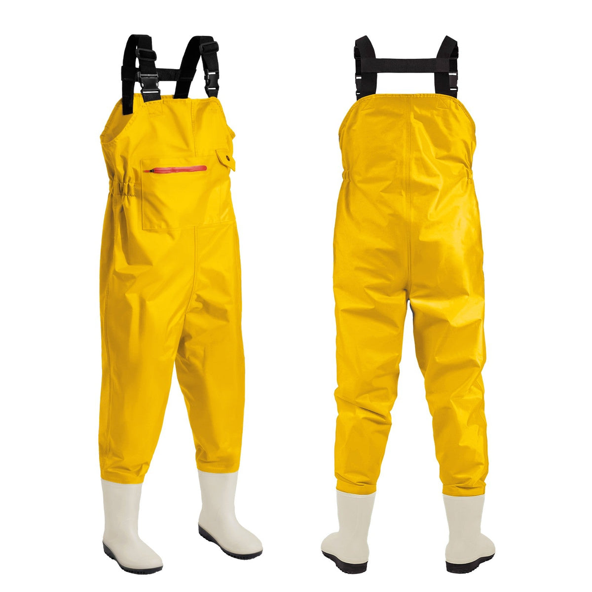 Chest Waders for Kids Youth Fishing Waders Waterproof Hunting Waders with Boots Nylon Waders for Toddler Children