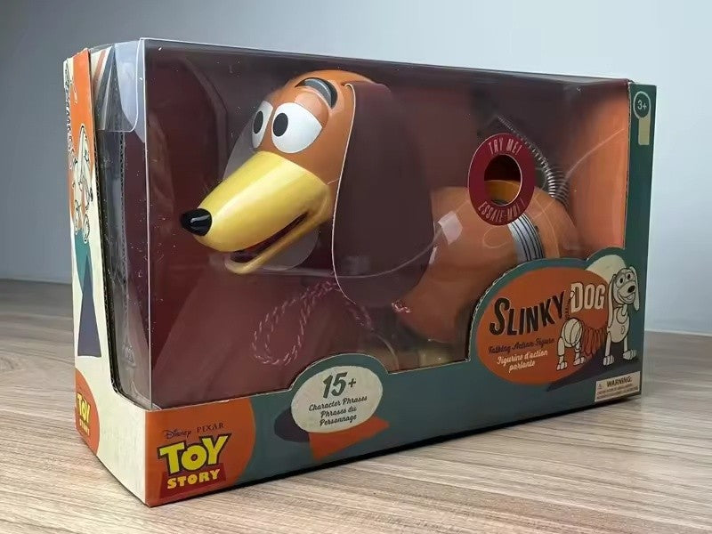 20cm Toy Story Anime Figure Slinky Dog Vocability Sound Dachshund Action Figures Creative Model Birthday Gift For Kid Children