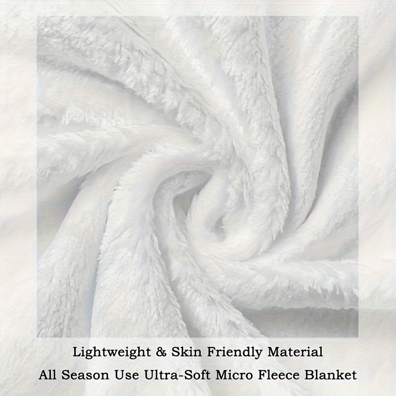 Heavyweight Flannel | Festive Gift Selectio | Soft and delicate | Keep warm | Room Decor Blanket, Camping Stuff
