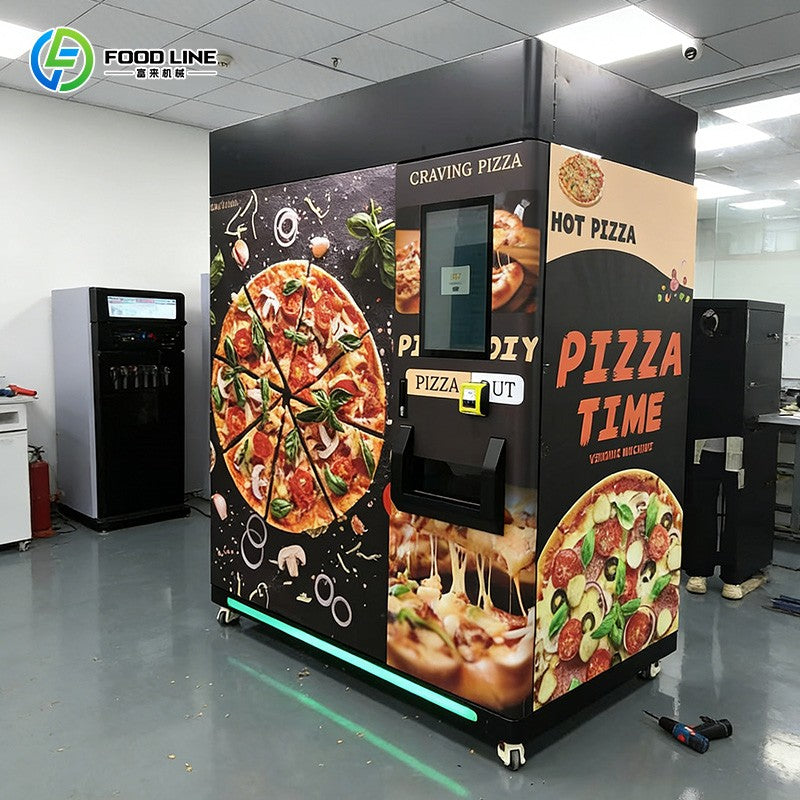 Healthy Pizza Vending machine Wholesale Automatic Pizza Vending Machine Business Refrigeration for Long-term Preservation
