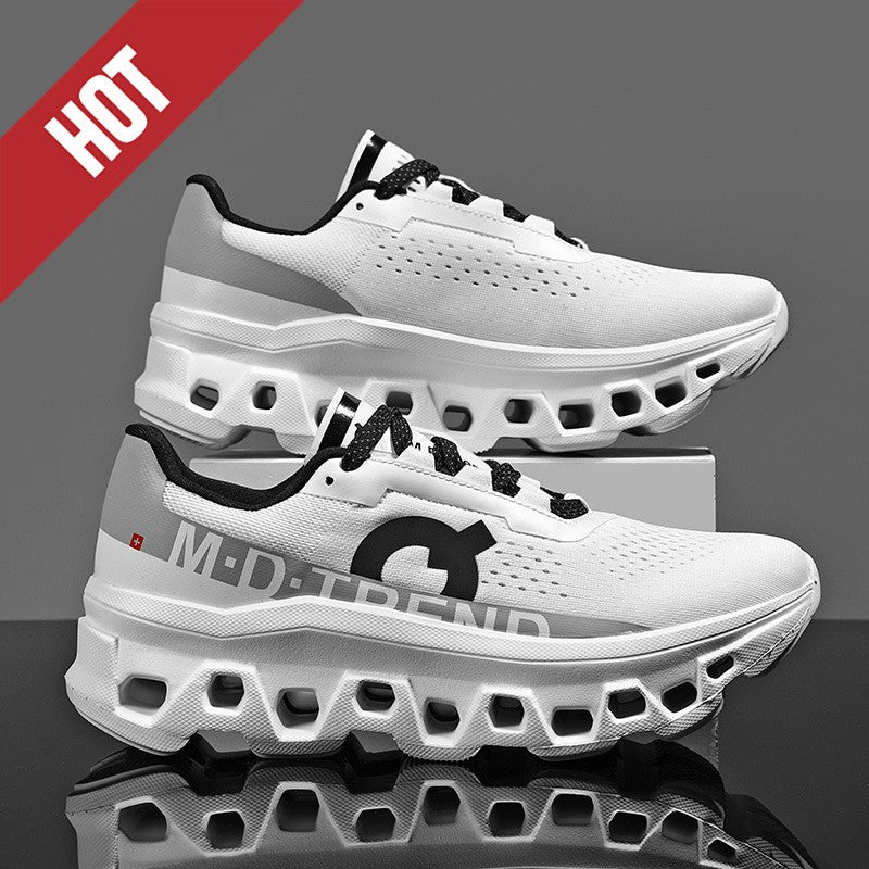 Marathon Men Sports Running Shoes Air Cushion Breathable Lightweight Male Comfortable Athletic Casual Sneakers Hiking Outdoor