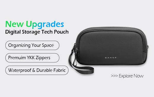 BANGE Expandable Men's Backpack Waterproof 17.3 in Laptop Backpack Man Large Capacity Hiking Travel Bag Male Backpacks for Men