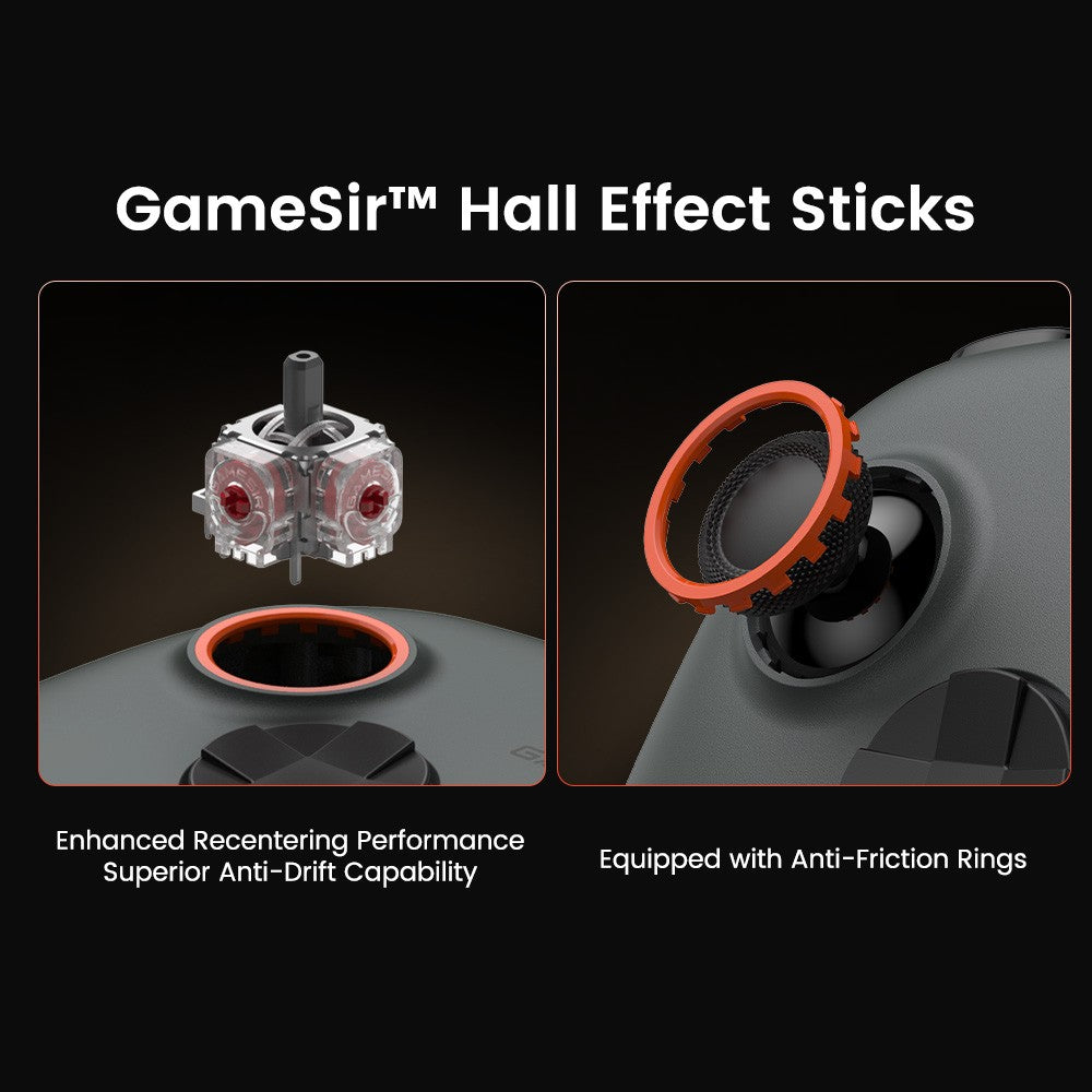 GameSir Nova 2 Lite Multi-Platform Wireless Game Controller for Switch, PC, Android and iOS