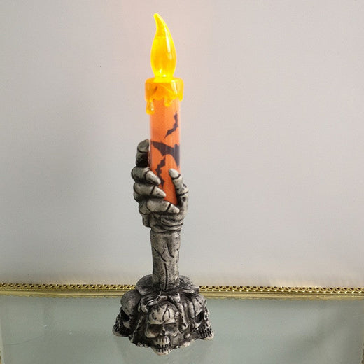 Halloween Skeletons Ghost Party Candles Pumpkin Party Happy Halloween Party Home Decorations