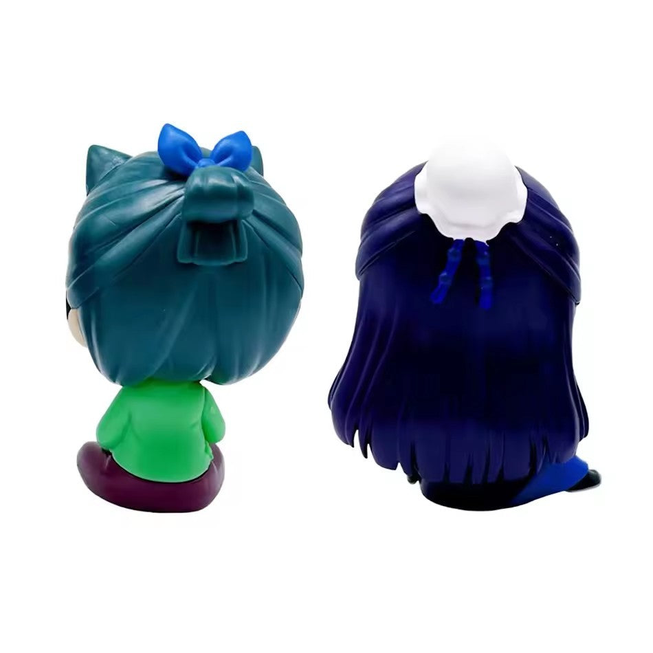The Apothecary Diaries Maomao Jinshi Q Version Mini Figure Anime Periphery Kawaii Sitting Toys Desktop Car Ornaments Model Gifts