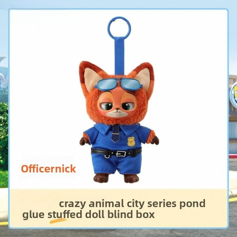 New in stock Zootopia 2 Plush Vinyl Keychain Blind Box Collectible Toy Gift for Girls Animal Mystery Trending Child Toys