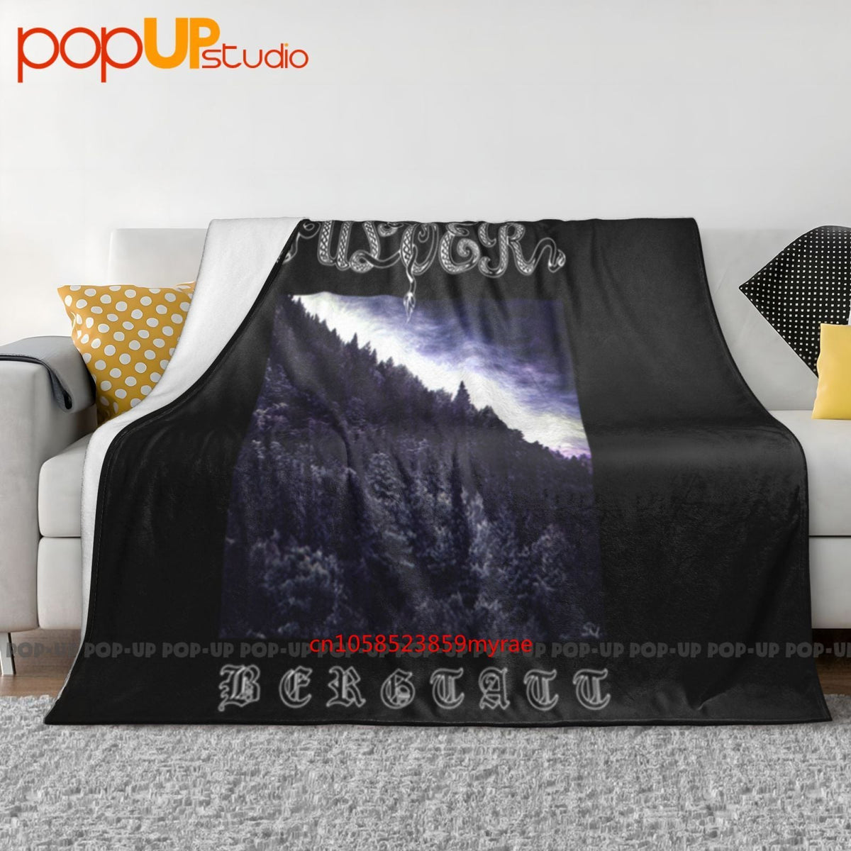 Ulver - Bergtatt Ultra-Soft Blanket Quilt Winter Sofa Cover Bed Covers