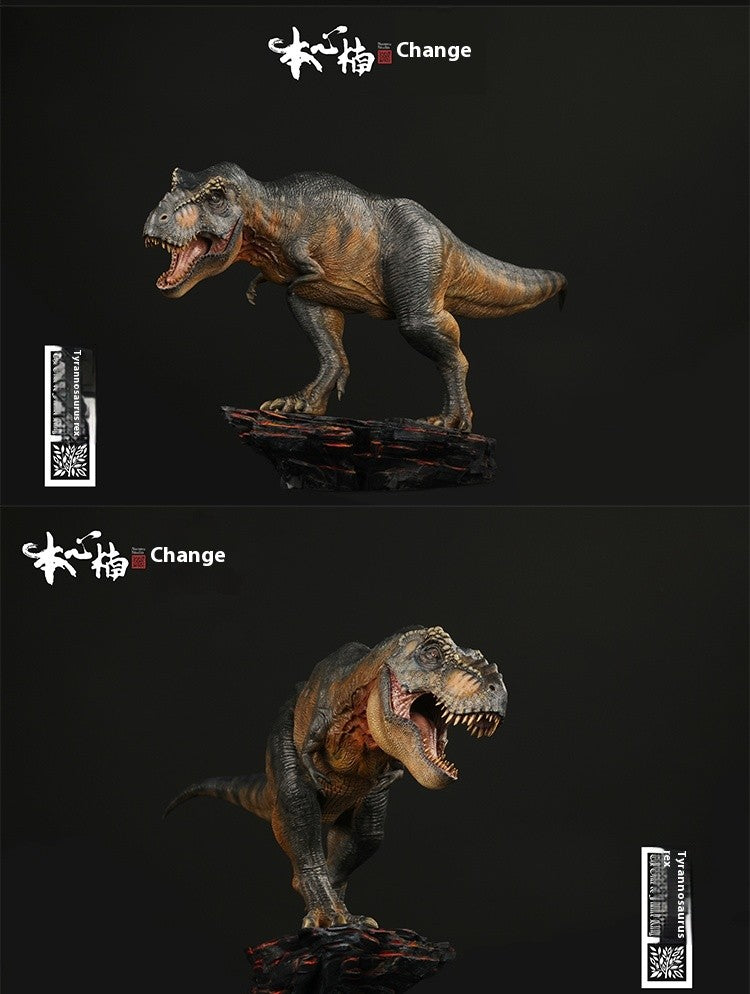 Tyrannosaurus Rex Eternal King Dinosaur Adult and Child Model Toy Figure Desktop Ornament Collection Festival Gift Surprise
