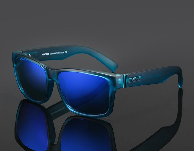 KDEAM Revamp Of Sport Men Sunglasses Polarized Shockingly Colors Sun Glasses Outdoor Driving Photochromic Sunglass With Box