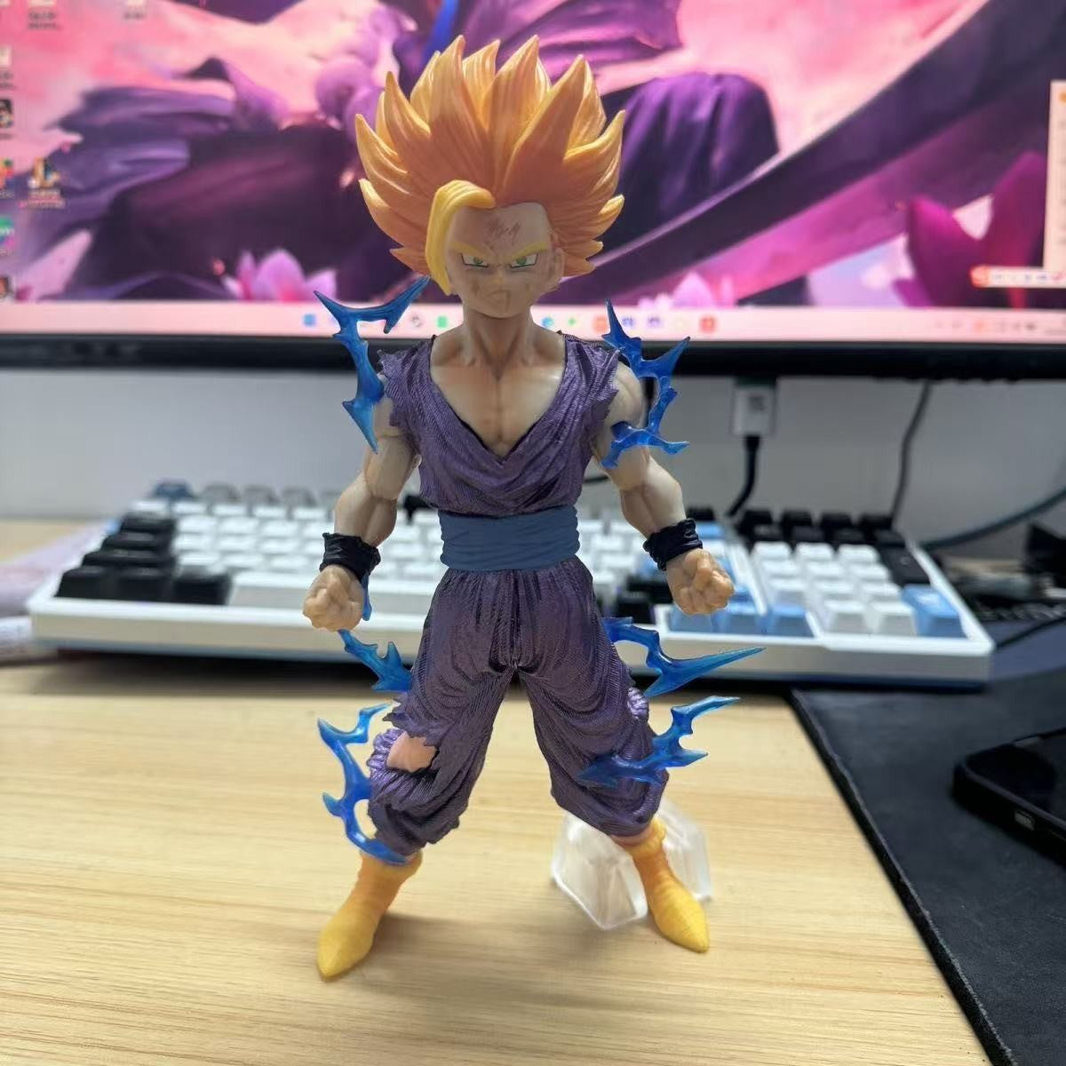 Dragon Ball Super Saiyan 2 Future Beast Son Gohan Figure Anime Figurine Model Statue Boy Gift