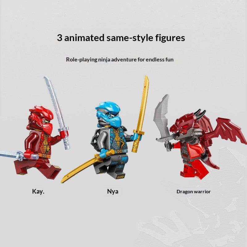 LEGO 71830 Kai's Storm Mech Tank Phantom Ninja Series Toys Children's Building Blocks for Birthday and Christmas Gifts