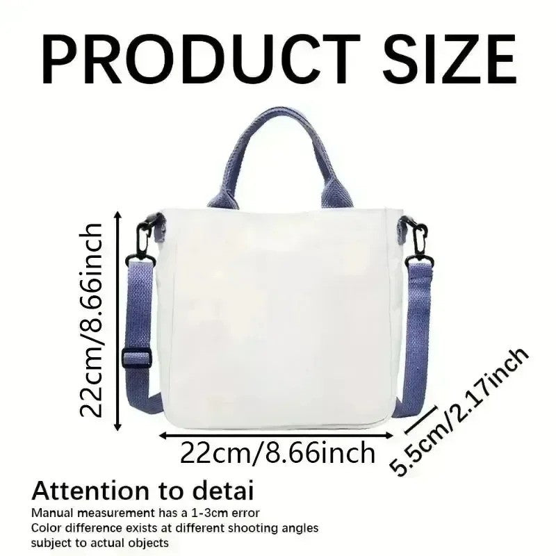 Disney Stitch Letter A-Z Print Shoulder Bags Cute Anime Action Figure Stich Purses Handbags Women Sling Messenger Bag Gift