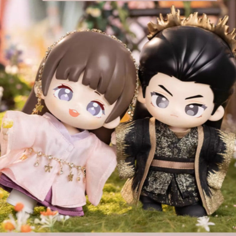 In stock 18cm Cang Lan Jue Official Xiao Lanhua Dongfang Qingcang Love Between Fairy And Devil Official Figure Model Cute Mini