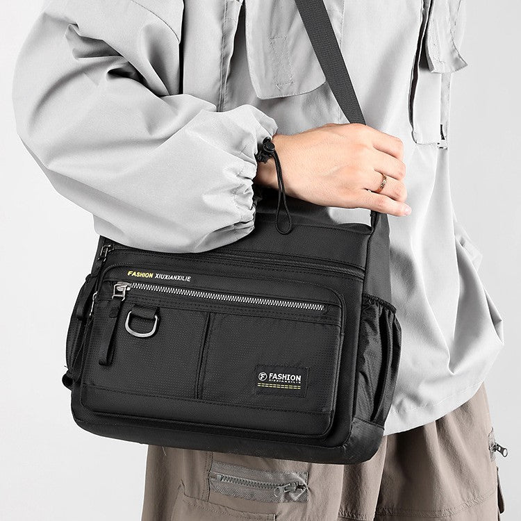 Men Crossbody Bags Male Nylon Shoulder Bags Boy Messenger Bags Man Handbags for Travel Casual Large Bag