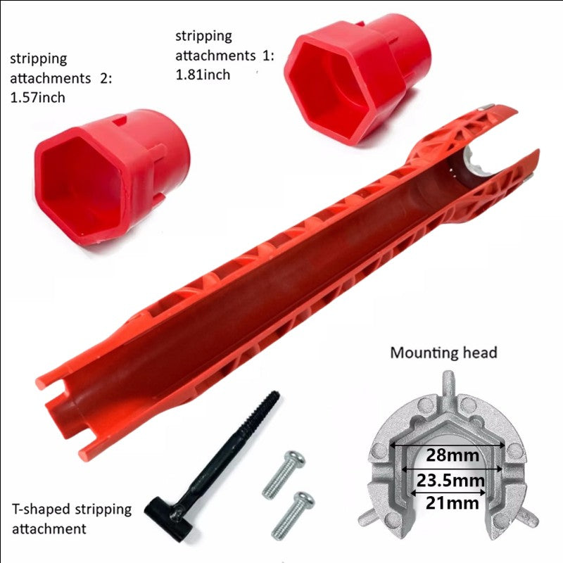 5/8 in 1 sink faucet wrench repair tool non-slip kitchen bathroom faucet assembly key plumbing installation wrench