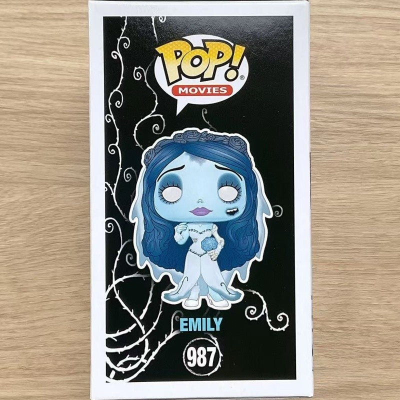 Corpse Bride Emily Genuine Funko Pop Action Doll Model 987 Vinyl Sculpture Dolls Limited Edition Collectibles Halloween Gift