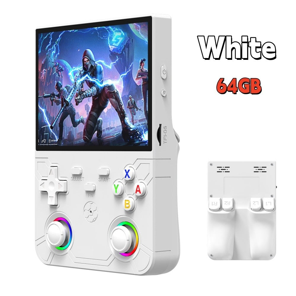 R36 Ultra X Retro Handheld Game Player Open Source Linux System 4.5" Screen Hall Effect Emulator Wireless Gamepad Game Console