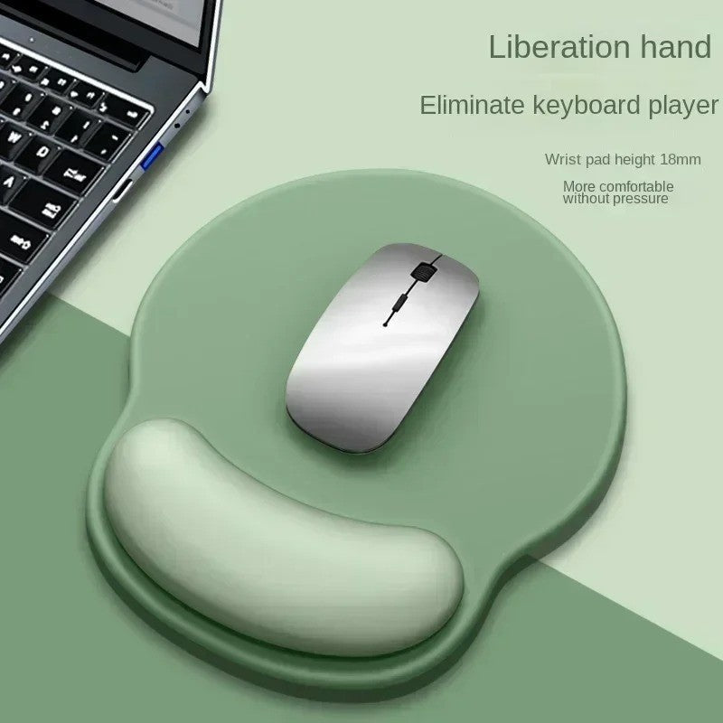 Gradient Mouse Pad Comfortable Wrist Support Non Slip Mice Mat Soft Mousepad Wrist Support Computer Silicone mouse pad