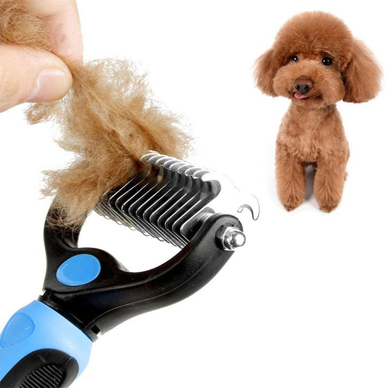 Dog Brush Pet Hair Remover Professional Pet Shedding Brush for Dogs Cats Pet Fur Knot Cutter Cat Comb Brushes Dog Accessories