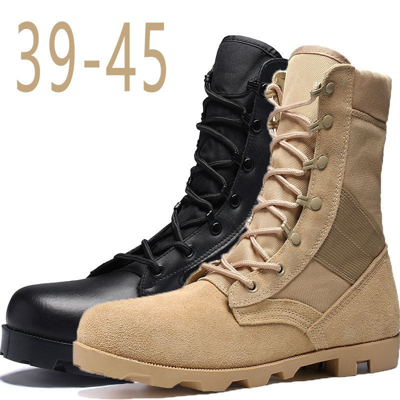 2024 Autumn and Winter Wolf Men's Hight-Top Desert Fans Delta Boots