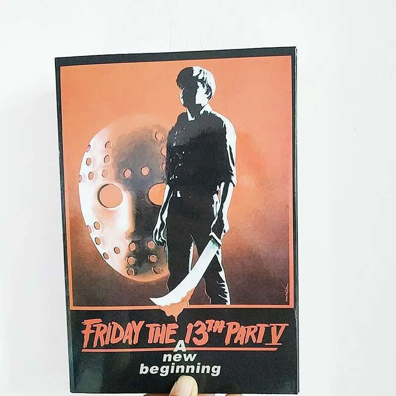 The 13th Figure Toys NECA Friday Freddy Jason Voorhees Blood Action Figure Jason Collectible Model Christmas Halloween Gifts