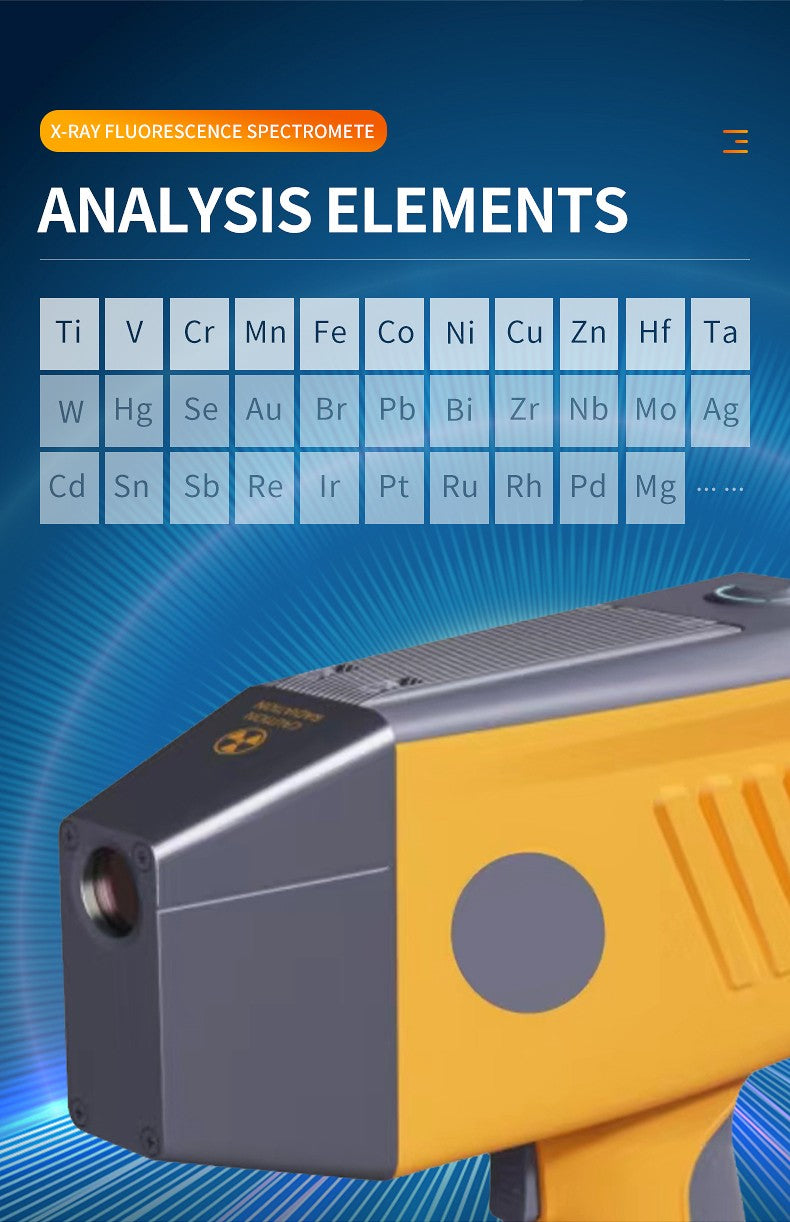 Handful portable handheld X-ray fluorescence (xrf) spectrometer XRF mental analyzer spectrometer,X ray gold analyzer