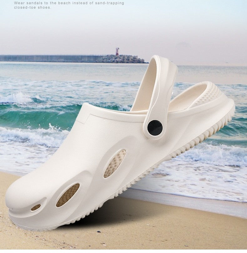 Men Outdoor Sandals Beach Comfortable Clogs Soft Slides Men Casual Shoes Garden Shoes Lazy Shoes Are Lightweight and Versatile
