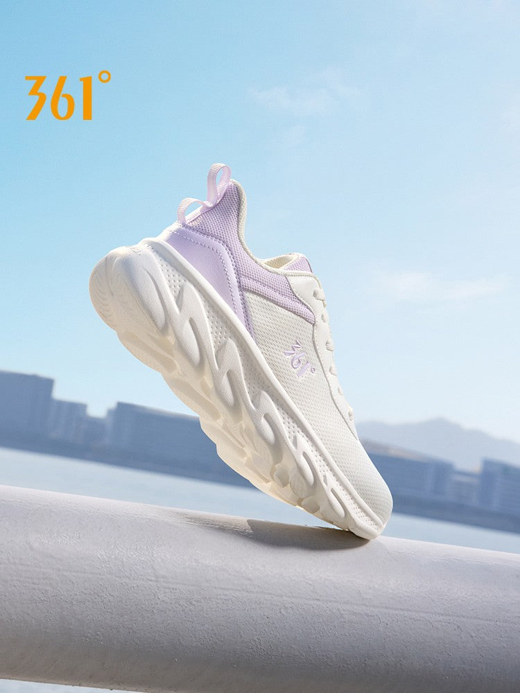 361 Degrees Women's Sneakers Retro Platform Sole Breathable Mesh All-Day Comfort Lightweight Fitness Female Sneakers 682522230