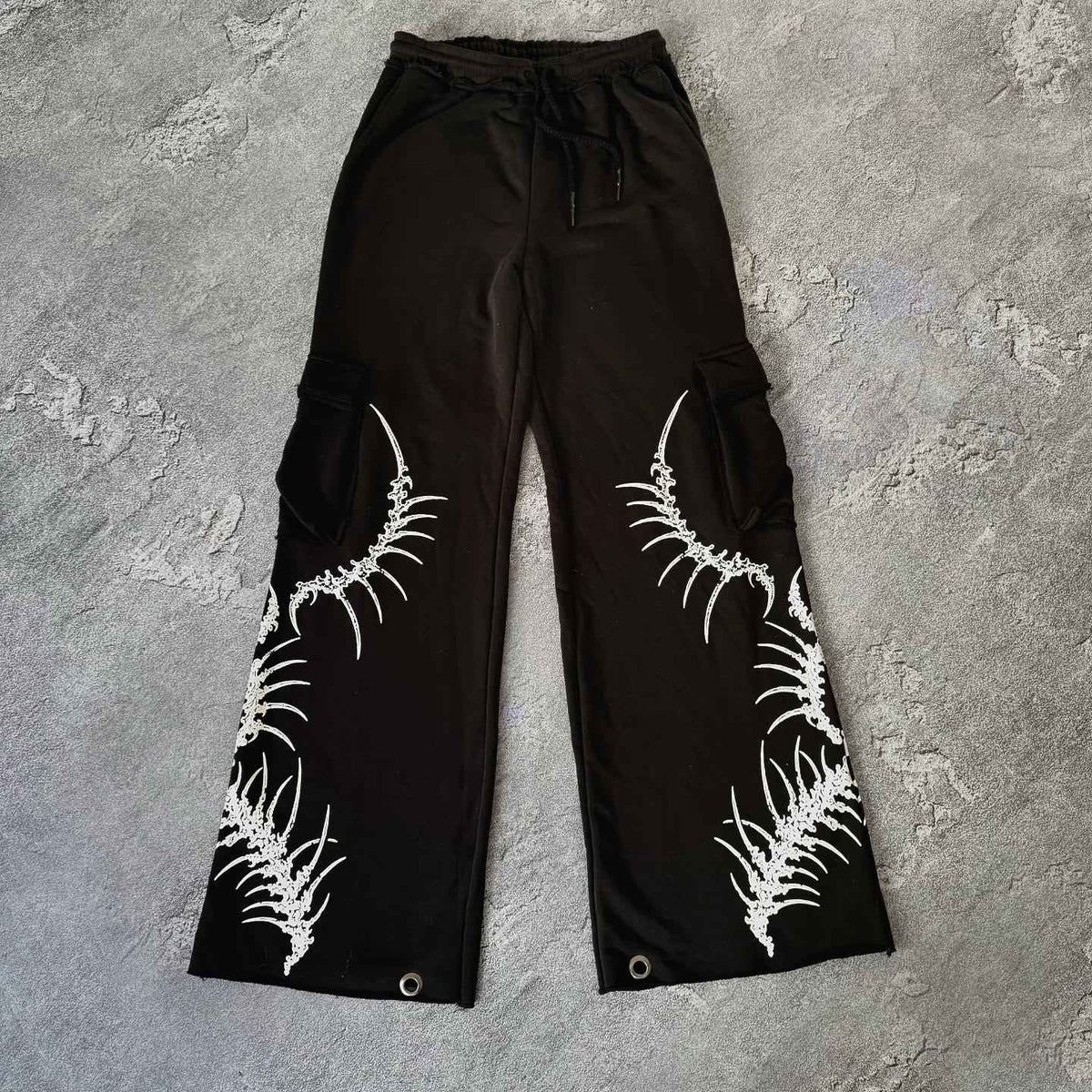 2025 High Street Trend Punk Hip-hop Fashion Loose Trousers Men Retro Harajuku Y2K Versatile Oversized Casual Pants Women