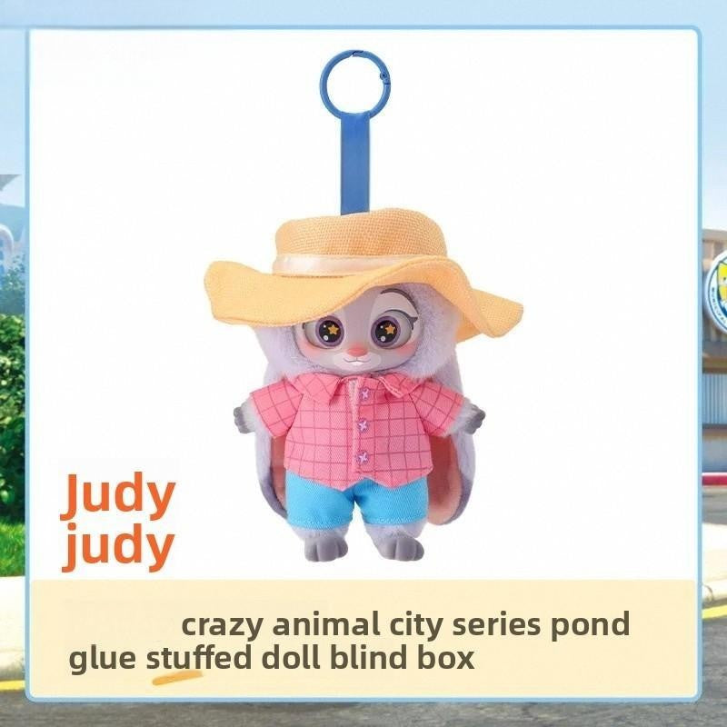 New in stock Zootopia 2 Plush Vinyl Keychain Blind Box Collectible Toy Gift for Girls Animal Mystery Trending Child Toys