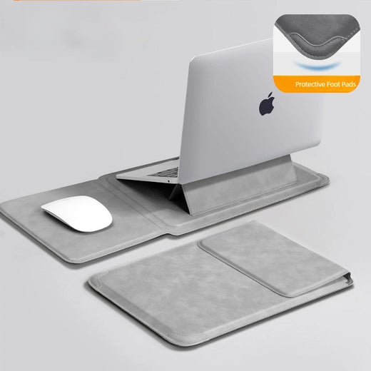 Laptop Sleeve Case 13 14 15 15.6 16Inch For Huawei HP DELL Bag For Macbook Air Pro 13 13.6 M4 Notebook Case with stand Men Women