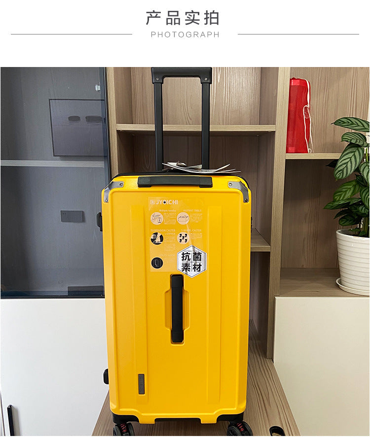 KLQDZMS High Quality Luggage Oversized Capacity Trolley Case PC Code Cart Type Travel Bag Universal Wheel Rolling Suitcase